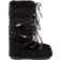 Moon Boot Icon Faux Fur Beads Boots - Black