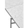 Handvärk 230 Stainless Steel/White Marble Matbord 96x230cm