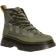 Dr. Martens Boury Leather Casual Boots - Khaki Green