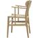 Carl Hansen & Søn CH26 Oiled Oak/Walnut/Natural Köksstol 79cm