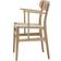Carl Hansen & Søn CH26 Oiled Oak/Walnut/Natural Køkkenstol 79cm