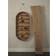 ferm LIVING Dorm Oval Oiled Oak Vägghylla 54cm