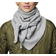 Pieces Fortuna Scarf - Medium Grey Melange