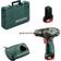 Metabo PowerMaxx SB Basic 2 vitesses-Perceuse-visseuse à percussion sans fil 2 batteries, mallette