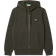 Lacoste Fleece Hoodie With Zip - Khaki Green