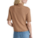 DKNY Mock Neck Logo Sweater - Brown