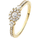 Christ Highlight Ring - Gold/Diamonds