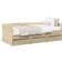 vidaXL Daybed with Drawer Sonoma Oak Soffa 203cm 3-sits