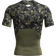 Under Armour Men's Heatgear Printed Short Sleeve T-shirt - Marine Od Green/White