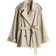 H&M Short Trench Coat - Light Beige