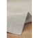 &Home Daisy Check Vit, Beige 80x200cm