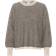 Kaffe Kaellery Pullover - Feather Grey/Black Structure