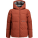 Jack & Jones Junior Puffer Jacket - Red/Brandy Brown