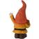 Country Living Autumn Gnome Holding Wheat Multicolour Christmas Tree Ornament 23.5cm
