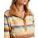 Billabong Switchback Mock Neck Fleece Jumper Women - Blue Shadow