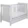 Babymore Stella Sleigh Drop Side Cot Bed