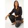 Roman Animal Print Mesh Hem Tunic - Natural