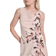 DKNY Women's Cowlneck Sleeveless Fit & Flare Dress - Elegant Beige Multi