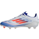 Adidas F50 League MG Soccer Cleats - Cloud White/Solar Red/Lucid Blue