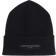 Tommy Hilfiger Logo Patch Turn Up Beanie - Black