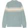 Marine Layer Ellias Chest Stripe Sweater Polo - Driftwood Blue Stripe