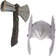Flemye Superheroes Sound Light Hammer Axe Gk