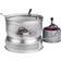 Trangia Gas Cooker 27 Small 100 W + 2 Kettles 1 Frying Pan & Windscreen UltraLight Aluminum