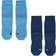 Kattnakken Anti-Slip Thin Wool Socks 2-pack - Sea & Sky (1348)