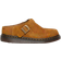 Dr. Martens Isham Marbled Suede Slingback Mules - Brown Mustard