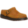 Dr. Martens Isham Marbled Suede Slingback Mules - Brown Mustard