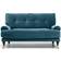 Meli Meli Blanca Petrol Soffa 160cm