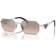 Prada PR A51S Sunglasses - Pale Gold