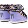 Moon Boot Icon Low Optical-Print Boots - Lilac/Cyber Lime