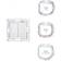 Shelly Wall Switch 2 - Hvid