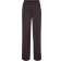 Vero Moda Zamira Mid Waist Trousers - Brown/Chocolate Torte