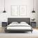 vidaXL 851249 Anthracite Grey Sängbord 39x35cm 2st