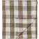 Lexington Checked Linen/Cotton Tablecloth Brown, Green (250x150cm)