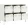 vidaXL 851267 White Skænk 101.5x73.5cm