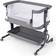 Costway Baby Bassinet Bedside Sleeper with 6-Level Adjustable Height 25x34.5"