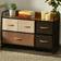 Costway Storage Brown Chest of Drawer 34x91cm