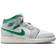 Nike Air Jordan 1 Mid GS - Summit White/Pure Platinum/Sail/Pine Green