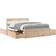 vidaXL Bed with Drawers and Mattress Ramsäng 125.5x205.5cm