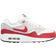 Nike Air Max 1 GS - White/Neutral Grey/Black/Challenge Red