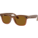 Ray-Ban Meta Wayfarer Polarized RW4006 670683 - Shiny Caramel Transparent/Brown