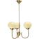 PR Home Leah Cream/Brass Pendellampa 59cm