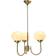 PR Home Leah Cream/Brass Pendellampa ∅ 59cm