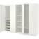 Ikea Pax Forsand White Kleiderschrank 250x201.2cm