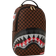 Sprayground Sharks In Paris Lenticular Chomp Backpack - Brown