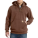 Carhartt Rain Defender Loose Fit Heavyweight Quarter Zip Hoodie - Mocha Heather