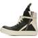 Rick Owens FW24 Porterville Geobasket M - Forest/Milk